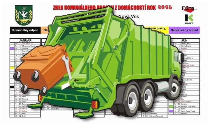 Fotka - Zvozový kalendár 2026